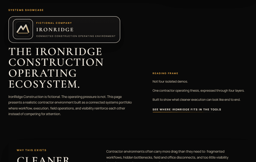 IronRidge ecosystem preview.