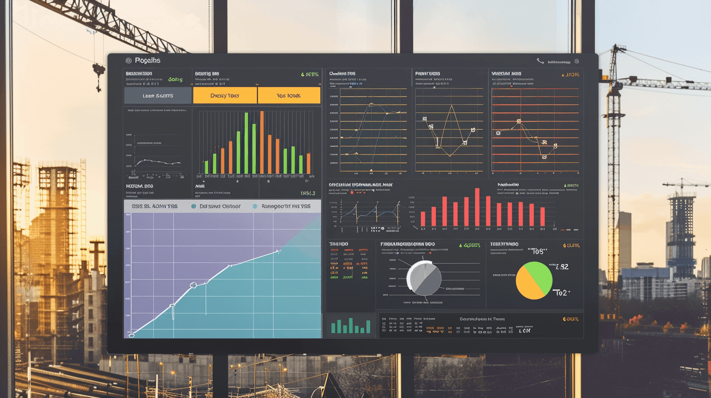 IronRidge executive command center prototype screenshot showing project health and operational risk metrics.